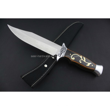 Wood Handle Hunting Knife (SE-0427)